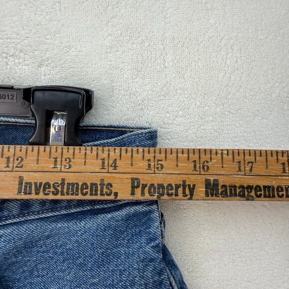 LEVI'S MADE IN JAPAN WOMEN'S 28X27 MEDIUM WASH COLUMN JEANS MIJ MOSHO A58880001 - Picture 4 of 8